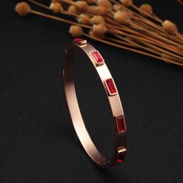 Luxury Brand Women Ladies Wedding Cuff Bangles Fashion Jewellery 6mm Unique Colourful Crystal Charm Bracelet Femme Q0719