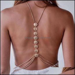 Other Body Jewellery Fashion Sexy Bikini Waist Chain Harness Necklace Belly Necklaces For Women Jewellery An746 Drop Delivery 2021 Fyhvx