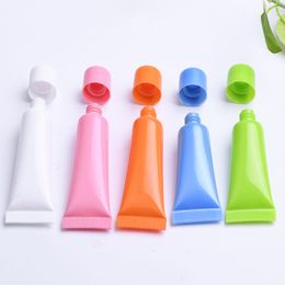 5ml 10m plastic Lotion bottle Containers 5g 10g Cosmetic Soft Tubes Empty squeeze tube Refilable Bottles Cream Packaging
