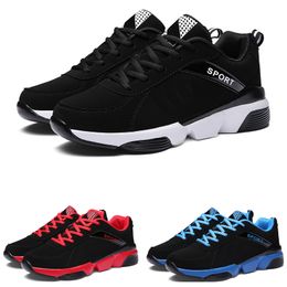 newest Men Running Shoes Black Red Bule Fashion Mens Trainers Outdoor Sports Sneakers Walking Runner Shoe size 39-44