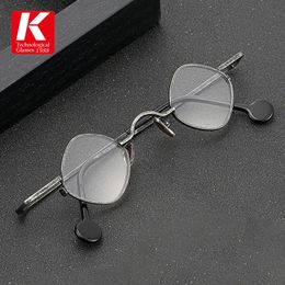 Retro Steampunk Alloy Glasses Frame Men Small Punk Eye Optical Myopia Prescription Eyeglasses Frames Eyewear Oculos Fashion Sunglasses