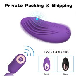 Eggs Wireless Remote Control Jumping Female Wearable Masturbator Charges with Fun Vibrators G point Climax Sex Toys Sexuales 1124