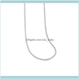 Chains & Pendants Jewelrychains Chain Necklaces Sterling Sier 925 Gift For Women Gold Designer Geometric Cauliflower Necklace Joyas De Plata