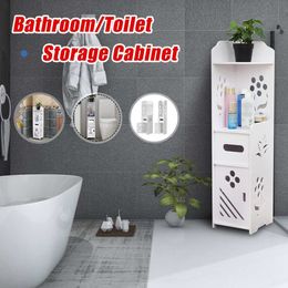 Toilet Shower Organiser Bathroom Storage Rack Toilet Shelf Shower Shelf Shampoo Tissue Towels Holder Storage Corner Cabinet 210331