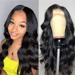 13x4 Lace Front Wigs Human Hair Pre Plucked with Baby Hair 150% Density Body Wave Wigs Brazilian Human Hair Lace Front Wig for Black Women