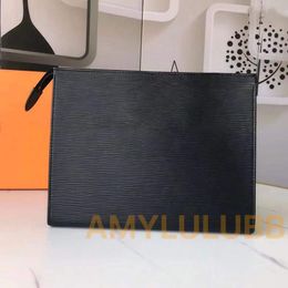 Fashion Cosmetic Bags for man Special Canvas Clutch brown flower designer toilet pouch XL high quality makeup case men briefcase Luxury purse M47542 amylulubb