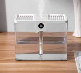 USB Indoor humidification large capacity Household Sundries temperature and humidity display timing power off multiple modes spray office mute humidifier