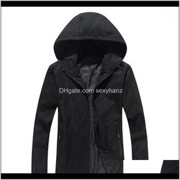 Jackets Outerwear Coats Mens Clothing Apparel Drop Delivery 2021 8Xl Large 9Xl Size7Xl 10Xl Men Outdoor Casual Coat Windbreaker Chaqueta Homb