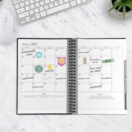 A5 size Erasable Notebook Reusable Smart Cloud Storage Flash Planner Weekly Monthly Yearly & DAY DATE 210611