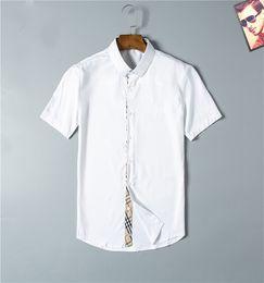 2021 luxury designer fashion trend men's shirts wear long sleeve business casual brand spring slimming M-3XL#41