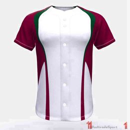 Customise Baseball Jerseys Vintage Blank Logo Stitched Name Number Blue Green Cream Black White Red Mens Womens Kids Youth S-XXXL 1XL1CYVE5