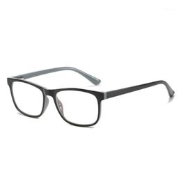 Güneş gözlüğü Anti-Blu-Ray okuma gözlüğü Erkekler Kadınlar Için Presbiyopik Marka Tasarımcısı Kare Çerçeve HD Miyop Gözlük Moda