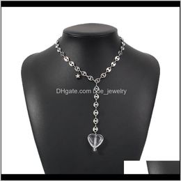 & Pendants Jewelryfashion Womens Star Pearl Chains Goth Gifts For Year Jewellery Coffee Beans Necklace Vintage Crystal Heart Pendant Necklaces