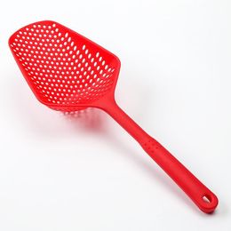 Plastic Shovels Vegetable Strainer Scoop Nylon Cooking Utensils Large Colander Soup Filter Pasta Heat Resistant Kitchen Tools