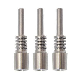 2021 DHL Free! 10mm 14mm 18mm Quartz Nail For Glass Pipe Kit Inverted Nail Titanium Tip VS Ceramic Nail