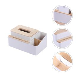 Tissue Boxes & Napkins Multipurpose Box Desktop Paper Extraction Sundries Storage Container