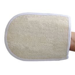 15x20cm Naturliga Loofah Handskar Exfoliating Back Sponge Bath Glove