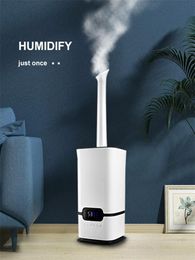 100-240V Industrial Air Ultrasonic Humidifier Mute Commercial Supermarket Vegetables Mist Maker Fogger Spray Humidifiers