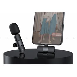 Plug-Play Wireless Lavalier Microphone For Video Recording Live Stream Vlog Noise Reduction