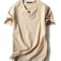 Plus size Summer men shirt 5XL 6XL 7XL 8XL 9XL 10XL linen short sleeve large size shirt men 5 Colour G0105