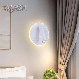 Wall Lamp Led Golden Light Fixture Adjustable Angle/ Length Sconce Bedroom/bathroom/mirror