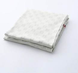 2021 fashion Blankets Swaddling letter style Kids newborn Baby bath towel wrap cotton boy girl blanket
