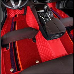 Specialised in the production citroen c4 c5 c6 mat high quality car up and down two layers of leather blanket material tasteless non-toxic