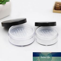 30ml 50ml Plastic Loose Powder Jar Powder Puff Sifter Boxes Empty Cosmetic Container Clear Bottle Jars Pot Beauty Tool 20pcs/lot Factory price expert design Quality
