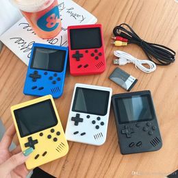 Mini Retro Handheld Portable Game Players Video Console Nostalgic handle Can Store 400 sup Games 8 Bit Colorful LCD