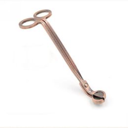 Stainless Steel scissors Personalized red Bronze Candle Wick Trimmer