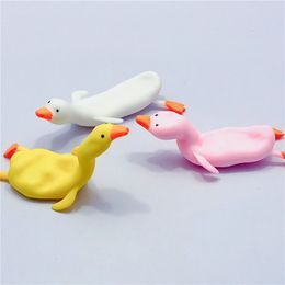Kum dolu ördek kuğu yoğurma sıkmak dekompresyon oyuncaklar hayvan stres kabartma el fidget oyuncak çocuklar için
