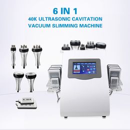 2021 Ultrasonic Vacuum Cavitation Fat Loss Whole Body Slimming Lipo laser RF Skin Tightening Beauty Salon Equipment For Sale