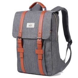 Vintage Men Women Canvas Backpacks School Bags for Teenagers Boys Girls Large Capacity Laptop Backpack Fashion Men Backpack 210929