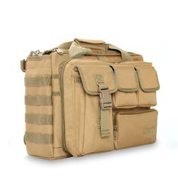 Military Tactical Shoulder Bag Molle Camo Pack For Hiking Trekking Camping Handbag Men Outdoor Travel Accessories Computer Bags