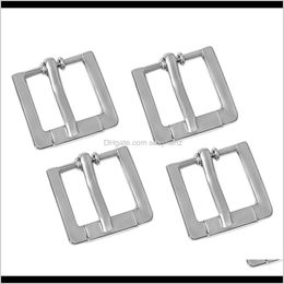 Sewing Notions Tools Apparel Drop Delivery 2021 4Pcs Replacement Metal Buckle For Leather Belt Handbag Strap R3Ncd