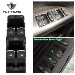 Hight quality master Window Control Switch Button for VW 99-04 GTI Golf 4 Jetta MK4 BORA BEETLE Passat B5 B5.5 Seat Leon PQY-KG07