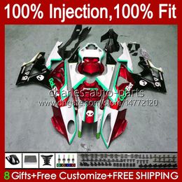 Injection Mould Bodys For BMW S 1000RR 1000 RR S1000RR 09 10 11 12 13 14 19No.59 S-1000RR S1000 RR 2009 2010 2011 2012 2013 2014 S1000-RR 09-14 Dark red OEM Fairing Kit