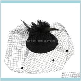 Aessories & Tools Hair Productsaessories Fascinators Hats Pillbox Hat Cocktail Party Headwear For Girls And Women