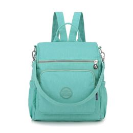 FashionAanti-Theft Shoulder Mochilas Bag Multi-Purpose Large-Capacity Travel Mother Bag Waterproof Cloth Female Backpack