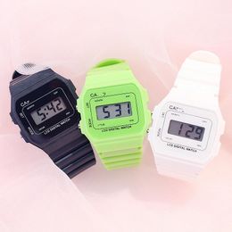 Wristwatches Fashion Men Women Watches Casual Transparent College Digital Sport Watch Lover's Gift Clock Children Wristwatch Female
