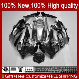 Fairings For SUZUKI KATANA GSXF 600 750 CC 600CC Black silver GSXF600 GSXF-750 29No.79 GSX750F GSX600F 750CC 1998 1999 2000 2001 2002 GSXF750 GSXF-600 98 99 00 01 02 Body