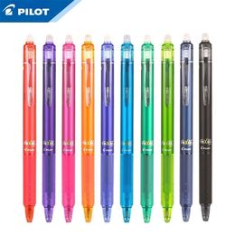 5/10pcs Pilot FriXion Colour Erasable Gel Pen LFBK-23EF 0.5mm 10 Colours To Choose From, Erasable Ink Student Stationery 210330