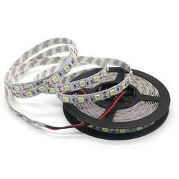 500M 5050 SMD Warm Pure Cool White Red Green Blue RGB Waterproof Flexible Led Strips Light 5M 300 Leds 12V Non-Waterproof