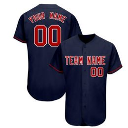 Custom Men Baseball Jersey 100% Stitched Any Number and Team Namn, Om Gör Jersey Pls Lägg till kommentarer i ordning S-3XL 004