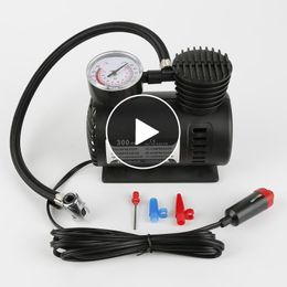 Portable Mini Electric 12 Volt Car 12V 300PSI Dropshipping Tyre Infaltor Pump Air Compressor