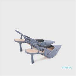 navy blue slingback heels