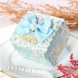 Gift Wrap 10pcs Wedding Favor&Sweet Bags Candy Dragee Baptism Box Packaging Baby Shower Birthday Chocolate Wrapping #T20