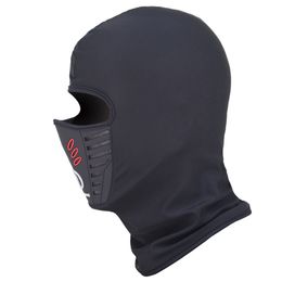 New Winter Warm Fleece Motorcycle F Anti-dust Waterproof Windproof Full Face Cover Hat Neck Helmet Ski Mask Balaclavas