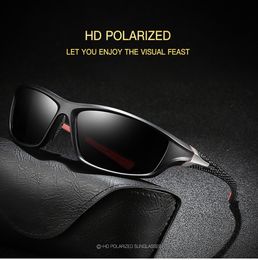 Outdoor Eyewear Polarised Sunglasses Men's Driving Shades Male Sun Glasses For Men Retro