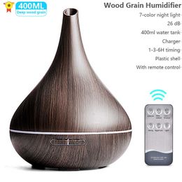 Humidifier Air Purifying For Home Xiomi 400ml Large Capacity Humidificador With Remote Control 210724